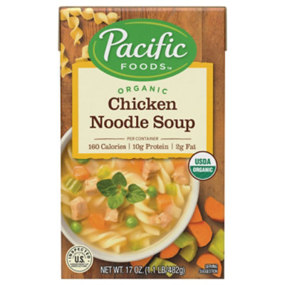 Pacific Foods Organic Chicken Noodle Soup - 17oz