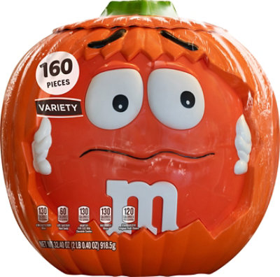 Mars Chocolate Candy Halloween M&MS Pumpkin Variety Mix 160 Count - 32.4 Oz - Image 2