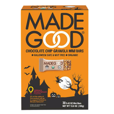 Madegood Bar Mini Grnla Chcchp Halloween - 12.6 Oz