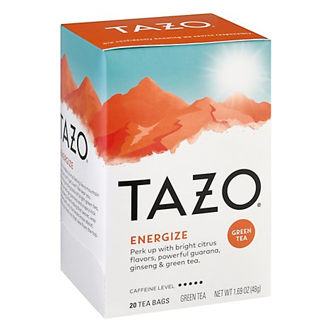 Tazo Energize Tea - 20 Count