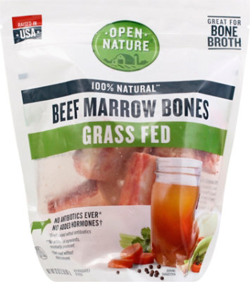 Open Nature Beef Marrow Bones Grass Fed - 32 Oz - Image 2