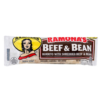 Ramonas Burrito Frz Beef & Bean - 5 Oz - Image 3