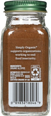 Simply Organic All Spice Org - 2.57 Oz - Image 5