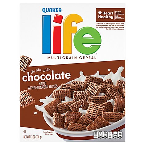 Quaker Life Chocolate - 13 Oz