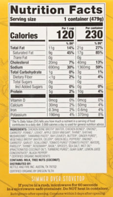 Kettle & Fire Butter Chicken Bone Broth - 16.9 Oz - Image 6