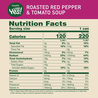 Campbell's Well Yes! Roasted Red Pepper and Tomato Soup - 16.3 Oz - Image 4