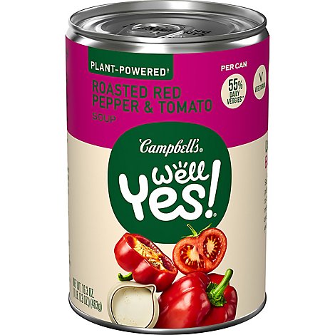 Campbells Roasted Red Pepper Well Yes Soup - 16.3 Oz
