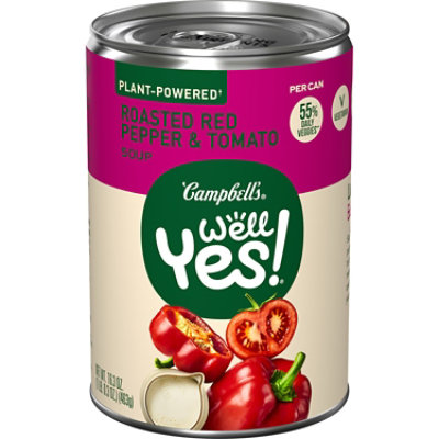 Campbells Roasted Red Pepper Well Yes Soup - 16.3 Oz