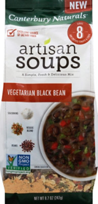 Canterbury Naturals Soup Vegetarin Black Bean - 8.7 Oz - Image 2