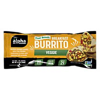 Alpha Foods Burrito Veggie Breakfast - 5.5 Oz - Image 3