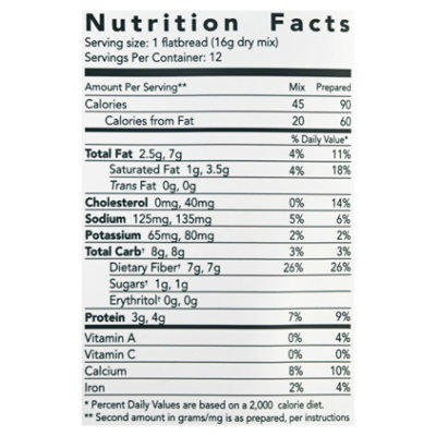 Keto & Co Flatbread & Pizza Mix - 6.7 Oz - Image 3