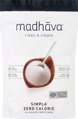 Madhava Honey Sweetener Simpla Zero Cal - 12 Oz - Image 2