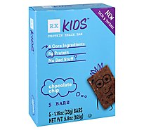 RX Kids Protein Snack Bar Delicious Flavor Chocolate Chip 5 Count - 5.8 Oz