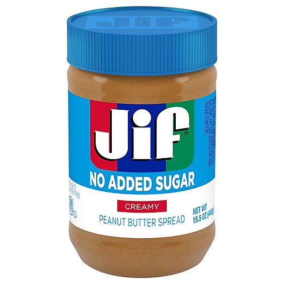 Jif No Added Sugar Peanut Butter - 15.5 Oz