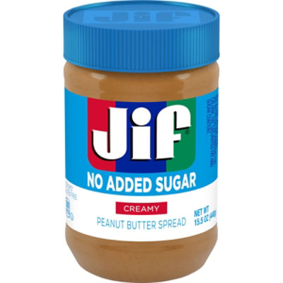 Jif No Added Sugar Peanut Butter - 15.5 Oz
