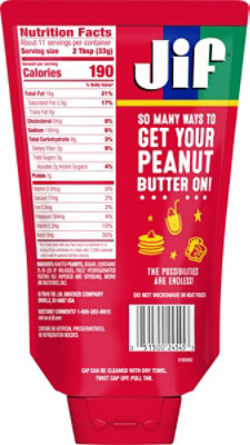 Jif Squeezable Pouch - 13 Oz - Image 6