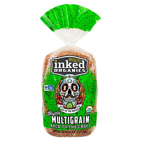 Inked Organics Multigrain Bread - 27 Oz
