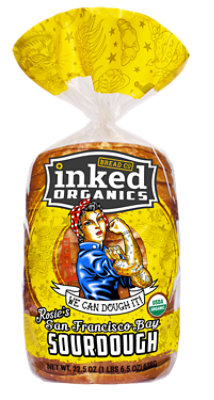 Inked Organic Sourdough Bread - 22.5 Oz
