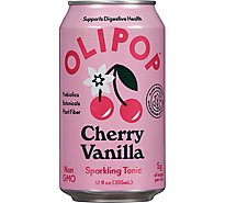 Olipop Sparkling Tonic Cherry Vanilla - 12 Fl. Oz.