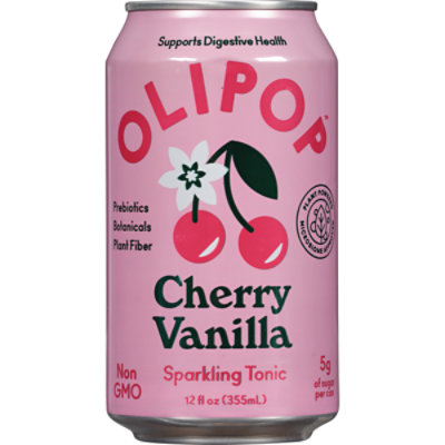 Olipop Sparkling Tonic Cherry Vanilla - 12 Fl. Oz. - Image 1