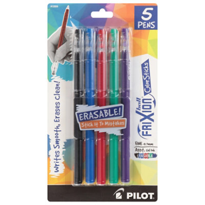 Pilot Frixion Colorstic Pens Fine - 5 Count - Image 3