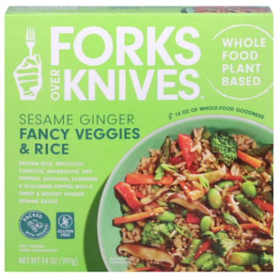Forks Over Knives Sesame Ginger Fancy Veggies & Rice - 14 Oz