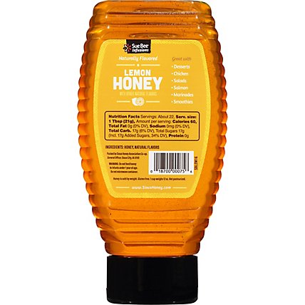 Sue Bee Honey Lemon Kingline Flavored - 16 Oz - Image 6