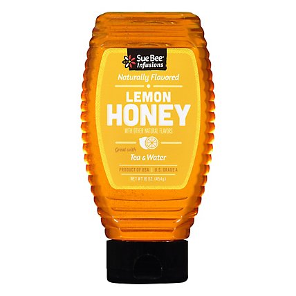 Sue Bee Honey Lemon Kingline Flavored - 16 Oz - Image 1