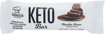 Genius Gourmet Keto Bars Choc Dream - 1.09 Oz - Image 2