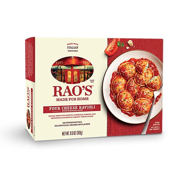 Rao's Four Cheese Ravioli - 9.5 Oz