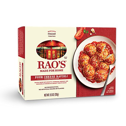Rao's Four Cheese Ravioli - 9.5 Oz - Image 1