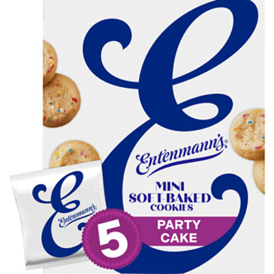 Entenmann's Little Bites Soft Baked Party Cake Cookies - 6.88 Oz - Image 1