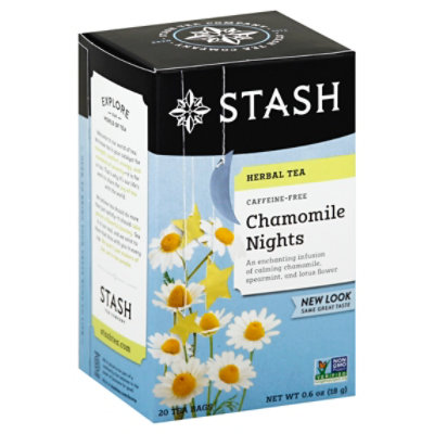 Stash Chamomile Nights Herbal Tea - 20 Count - Image 1