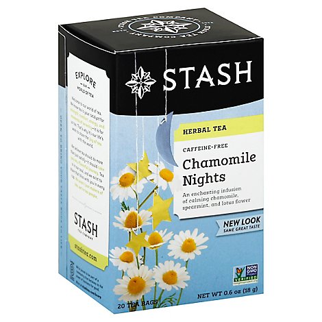 Stash Chamomile Nights Herbal Tea - 20 Count