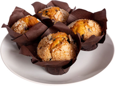 Lemon Blueberry Muffins - 4 Count - Image 1