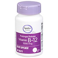 Signature Care Vitamin B-12 Time Release 1000mcg - 160 Count - Image 3