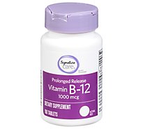 Signature Care Vitamin B-12 Time Release 1000mcg - 160 Count