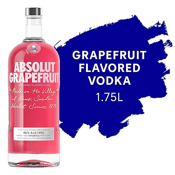 Absolut Vodka Grapefruit - 1.75 Liter