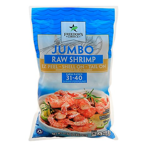 Shrimp Raw 31-40 Count Frozen - 2 Lb