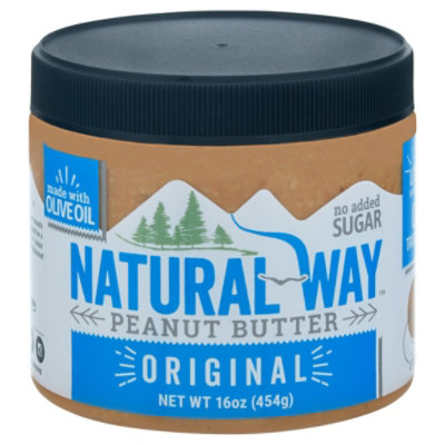 Natural Way Peanut Butter Olv Oil Orgnl - 16 Oz - Image 3