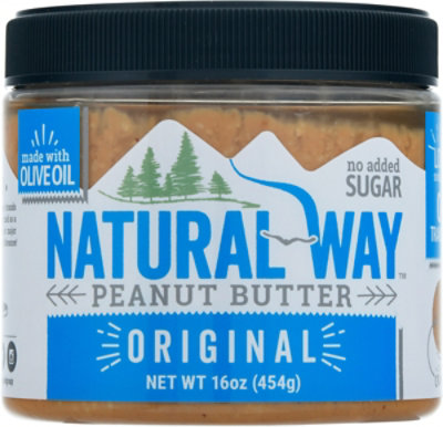 Natural Way Peanut Butter Olv Oil Orgnl - 16 Oz - Image 2