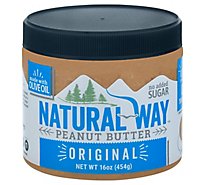 Natural Way Peanut Butter Olv Oil Orgnl - 16 Oz