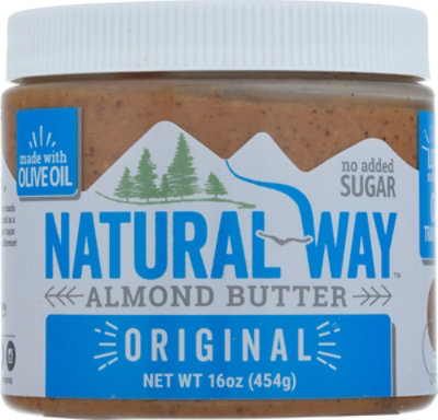 Natural Way Almond Butter Nat Olv Oil - 16 Oz - Image 2