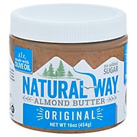 Natural Way Almond Butter Nat Olv Oil - 16 Oz - Image 1