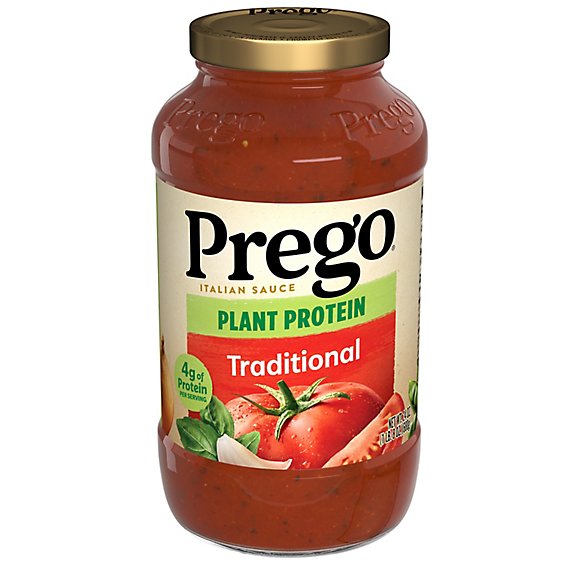 Prego Traditional Plant Protein Pasta Sauce - 24 Oz