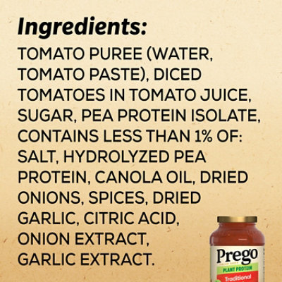 Prego Traditional Plant Protein Pasta Sauce - 24 Oz - Image 5