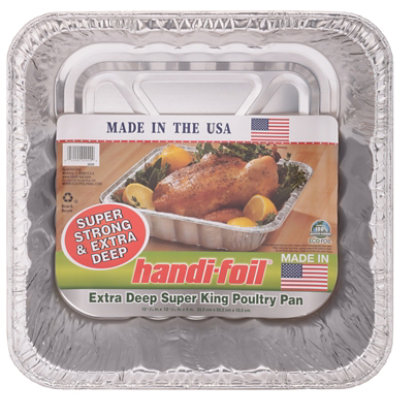 Foil Oval Roaster Pan 12/1ct