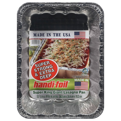 Handi Foil Super King Lasagna Pan Each jewelosco