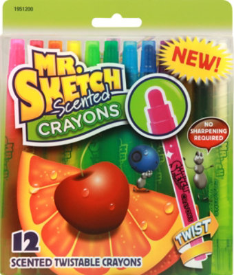 Mr Sketch Scented Twist Crayons - 12 Count - Image 2