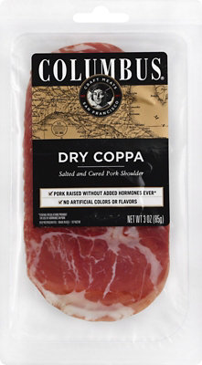 Columbus Salami Coppa Dry - 3 Oz - Image 1